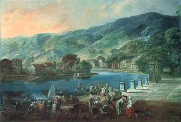 View of El Arenal in Bilbao